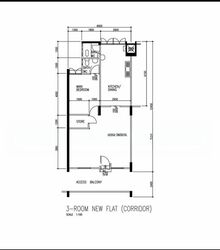 Blk 545 Bedok North Green (Bedok), HDB 3 Rooms #605942741